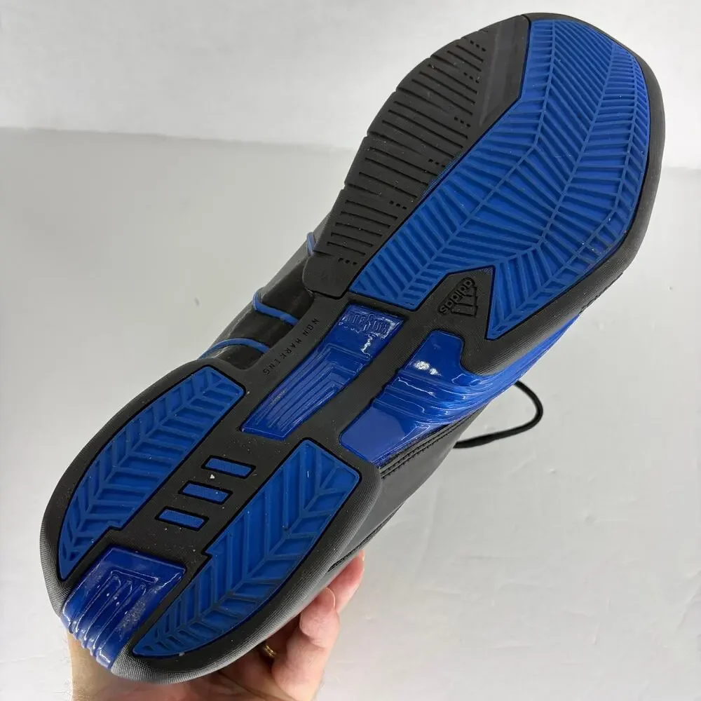 Adidas T-Mac 3 Restomod Black Royal Blue Sz 17 🏀